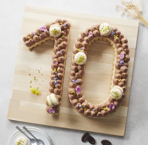 Number cake