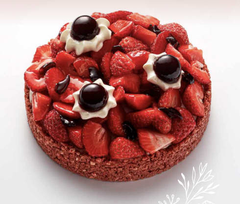 STRAWBERRY HIBISCUS DESSERT RECIPE