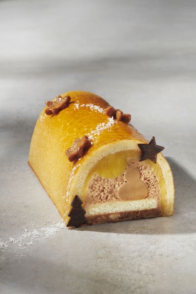 Valrhona Olaff Yule Log Recipe