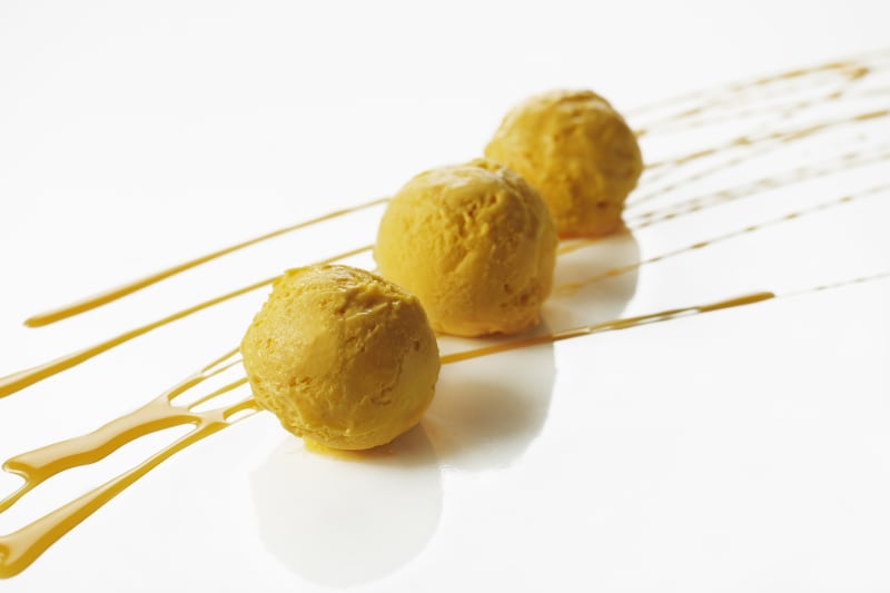 Iced Passion Fruit Inspiration Mousse | Valrhona Chocolate