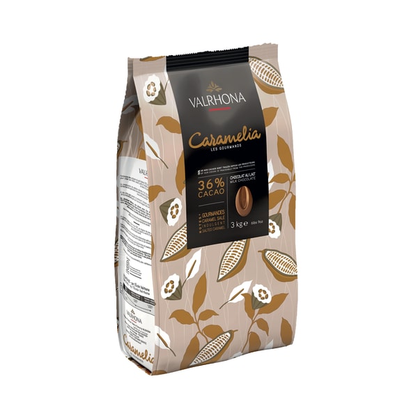 新品正規品  Valrhona Caramélia 36% Chocolate 菓子