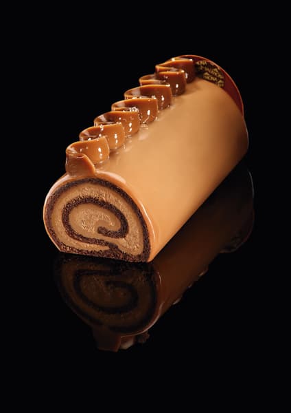 Bûche Olaff - Valrhona Selection FR Recette de bûche au chocolat Valrhona