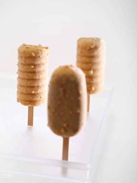 Marbled Tropical Dulcey Ice Cream Bars | Valrhona