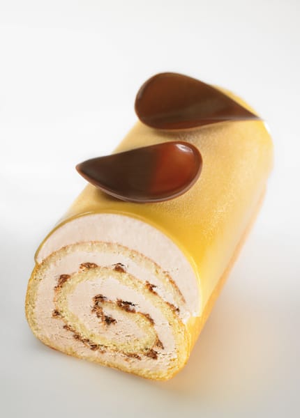 Rolled Iced Praliné 66% Log | Valrhona Chocolate