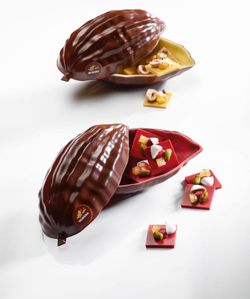 Strawberry Cabosse Valrhona Chocolate