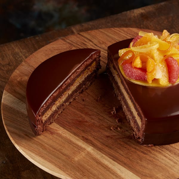 CitricChoc Entremets Valrhona Chocolate