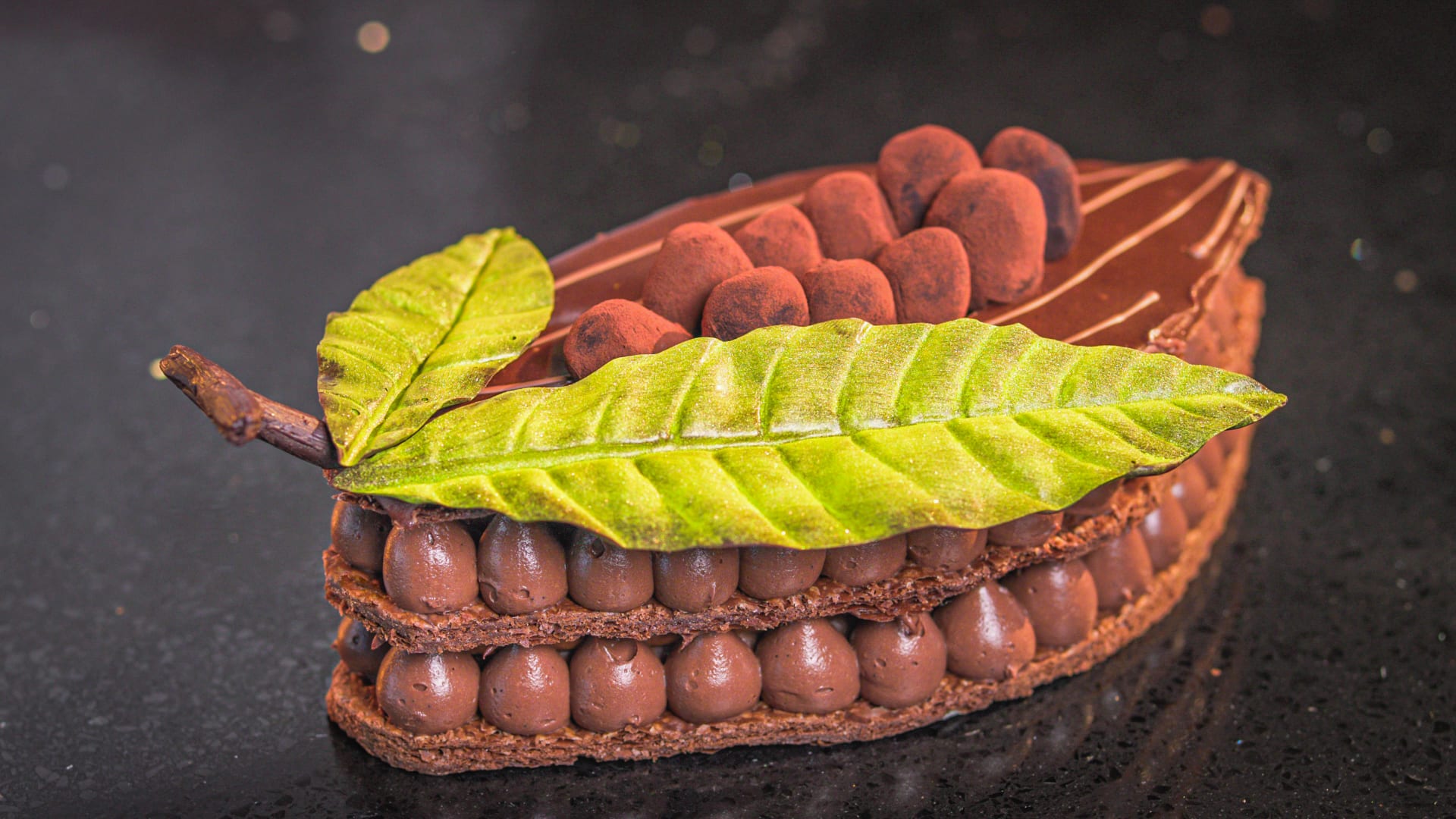 Chocolate Nyangbo Millefeuille