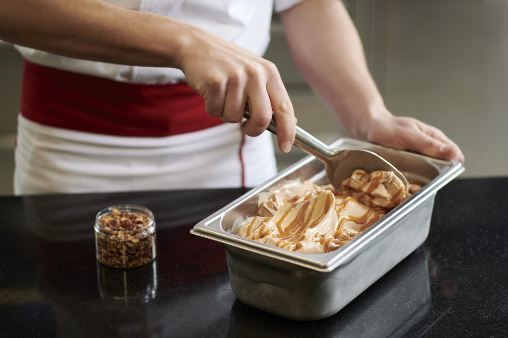 technique glace valrhona