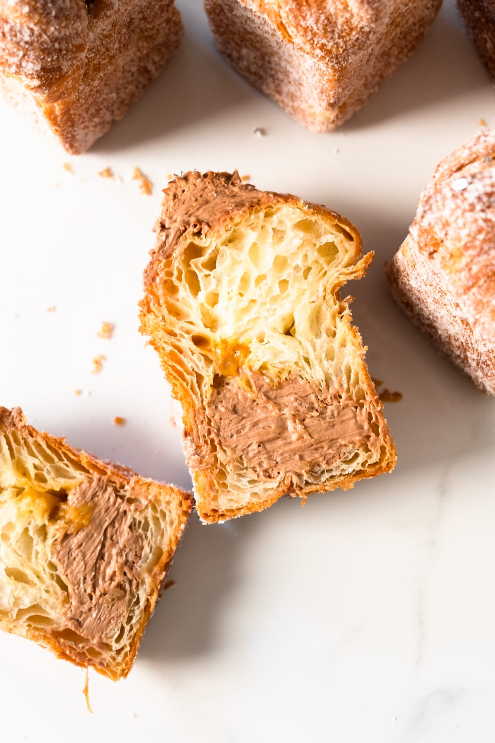 Vegan Amatika Chocolate Cruffin