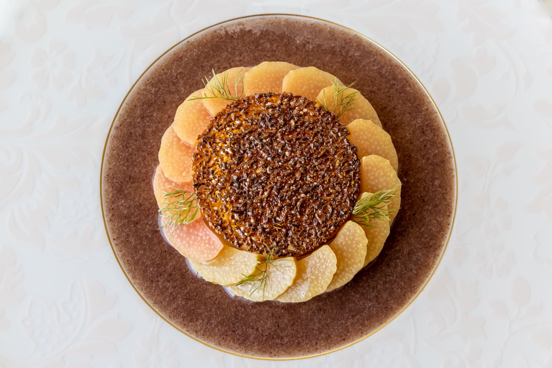 Passion dessert 2022 -Rhub'Algue_Franck JueryLa Rotonde - H&ocirc;tel du Palais