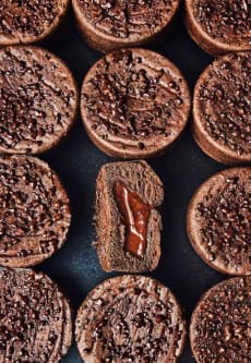 Fika lifestyle photoshoot chocolate pastries