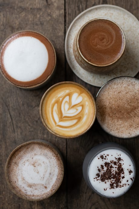 Ground chocolate boissons