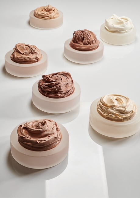 cr&egrave;mes glac&eacute;es valrhona