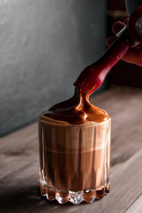 Chocolat chaud praliné noisette