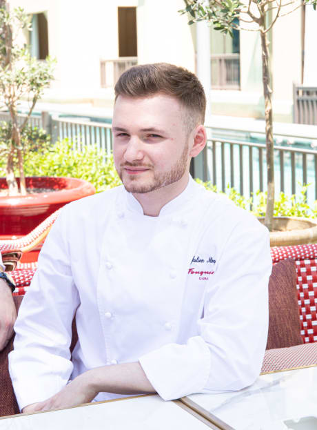 Chef Julien Mony's portrait