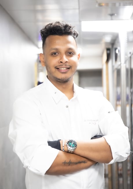 Chef Ishan's portrait