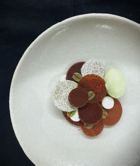 "Chocolats x Chartreuse x Menthe"