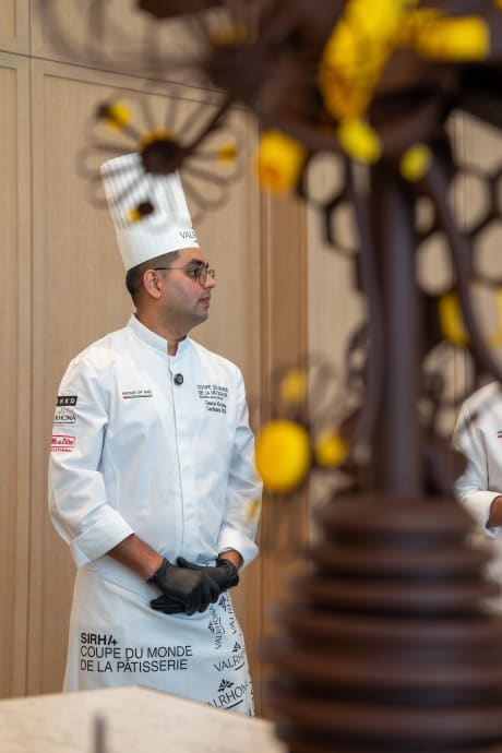Alhassan Alfalasi winner of the coupe du monde de la patisserie