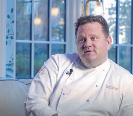 SIMON ATTRIDGE, Chef pâtissier exécutif Hôtel Gleneagles, Écosse