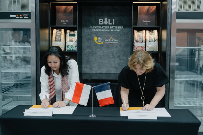 Bali Culinary Pastry School x Valrhona 2026 Signing Ceremony