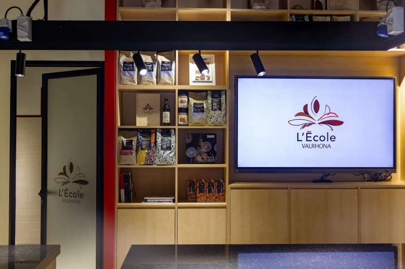 Ecole Valrhona Dubai inside the school
