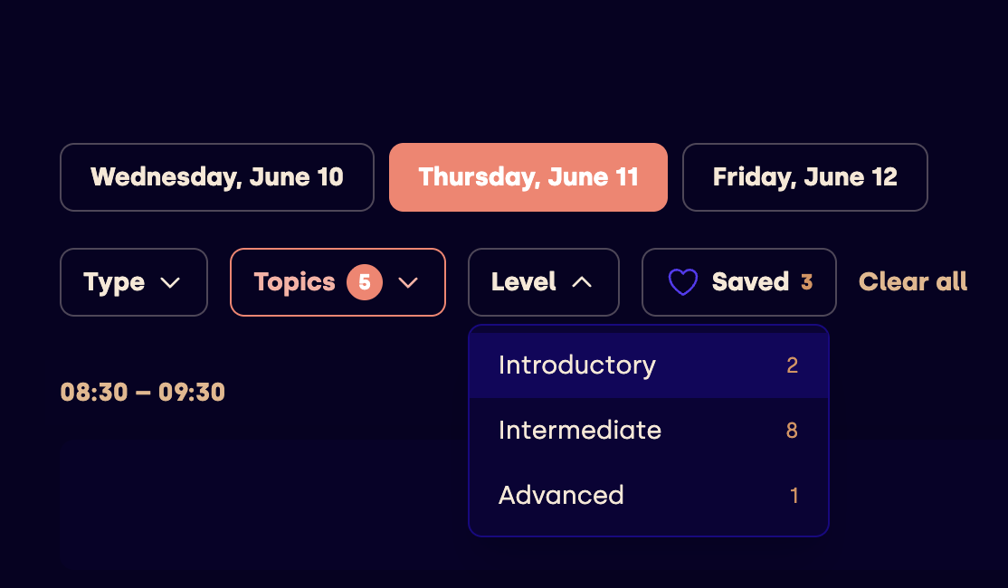 How to personalise your schedule for DDD Europe 2026