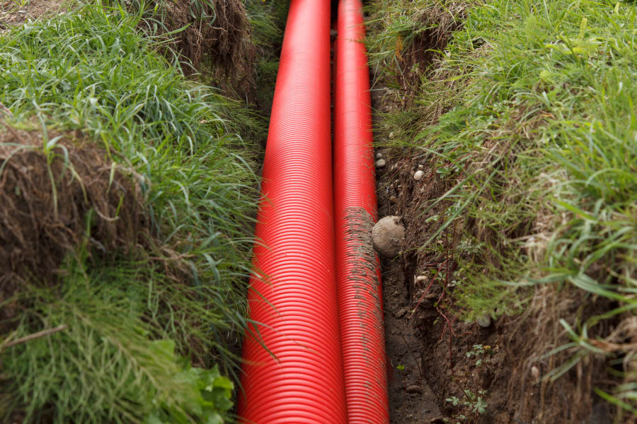 sewer lines in ground