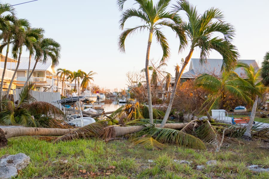 Florida after storm and flooding