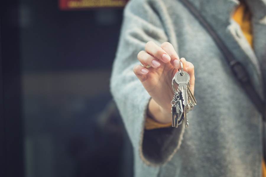 handing over of car keys