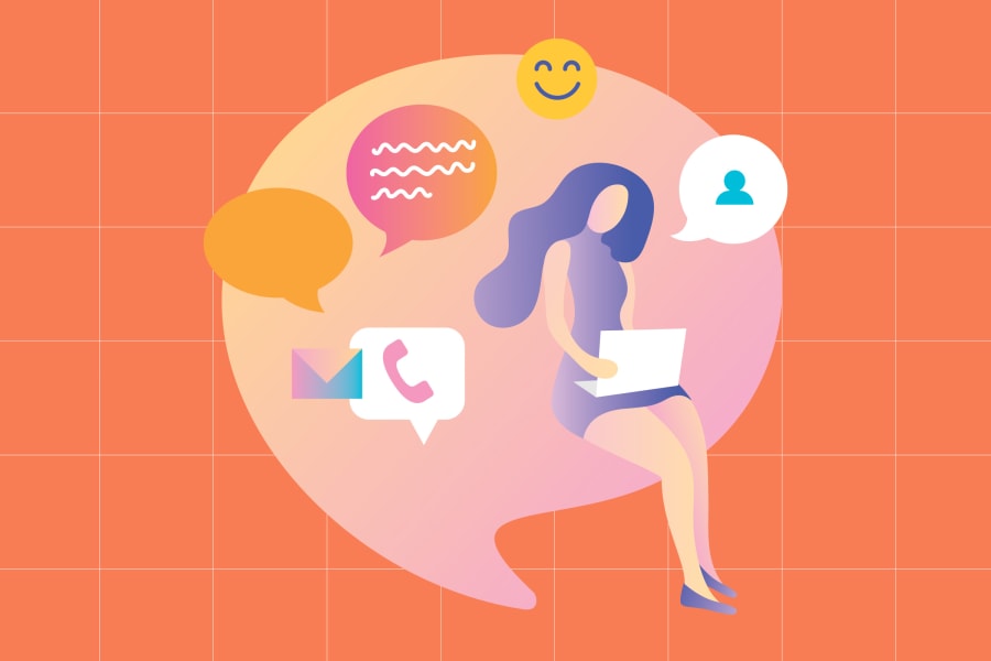 expecting mom researching prenatal care