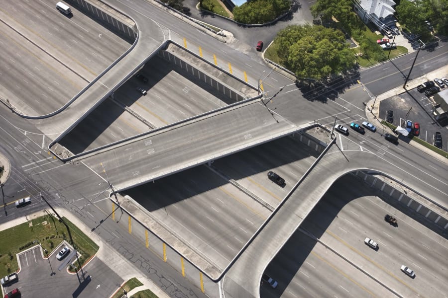 Reduced traffic in Austin