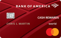 Bank of America® Cash Rewards Credit Card for Students