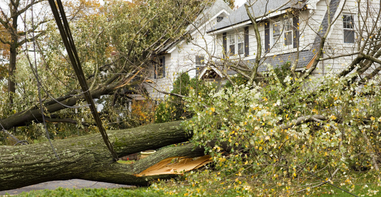 house destroyed by hurricane
