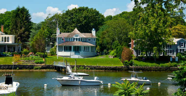 home on waterfront