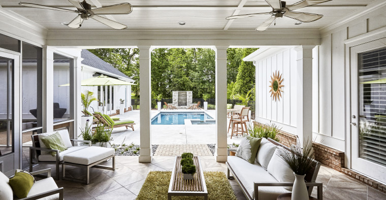 home with pool