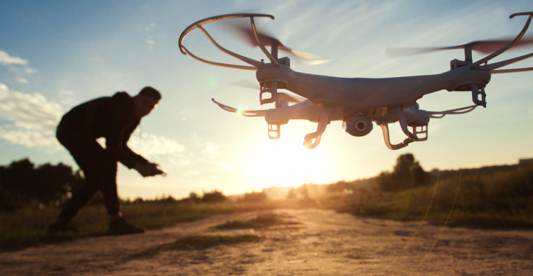 drone being flown