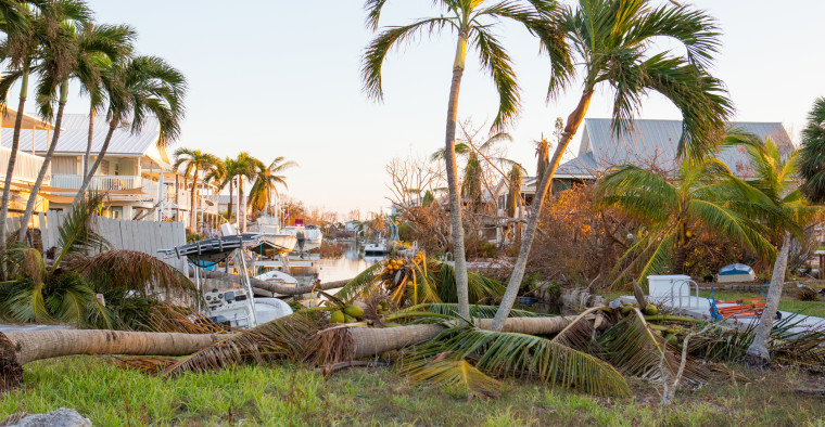 Florida after storm and flooding