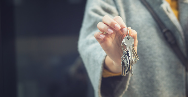 handing over of car keys