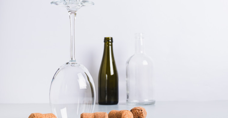 Collection of Empty Bottles