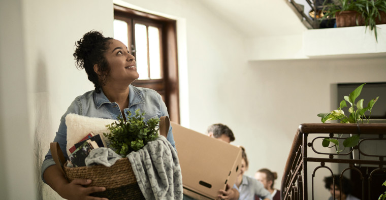 friends helping on moving day