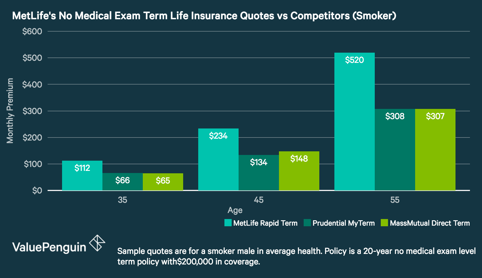 MetLife Term Life Insurance Quotes for Smoker