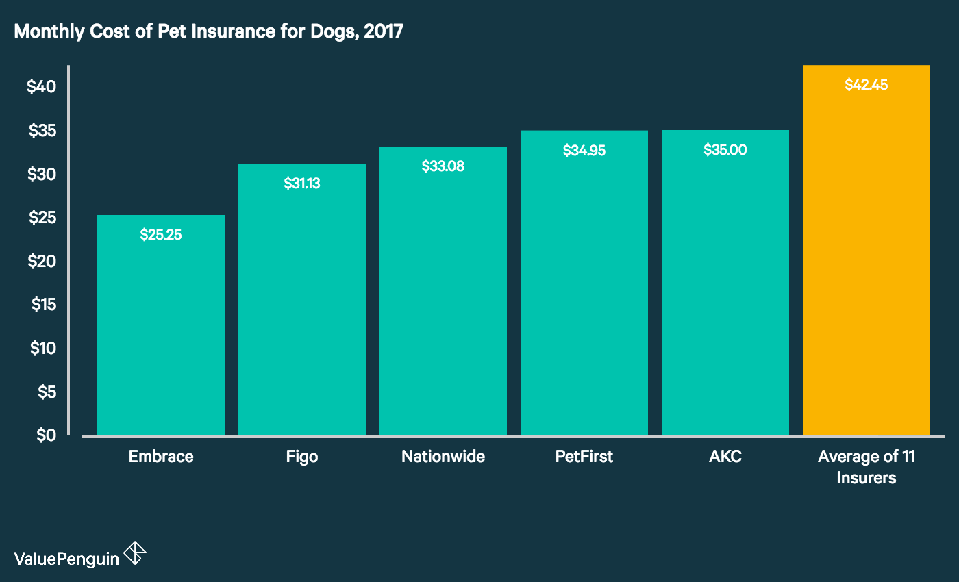 Average Cost of Pet Insurance: 2019 Facts and Figures - ValuePenguin