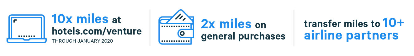 rewards rates for the Capital One Venture credit card