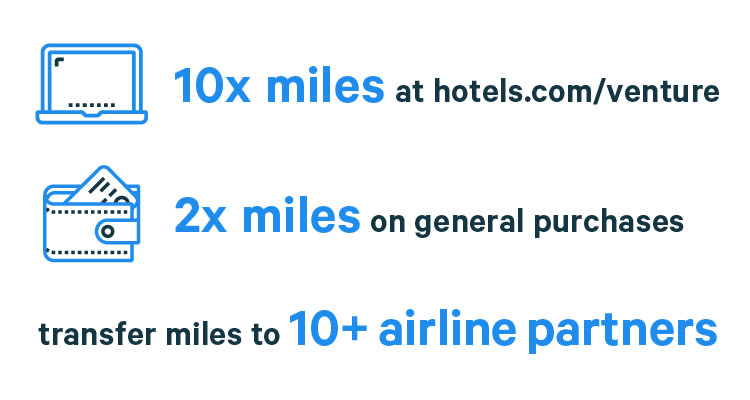 rewards rates for the Capital One Venture credit card