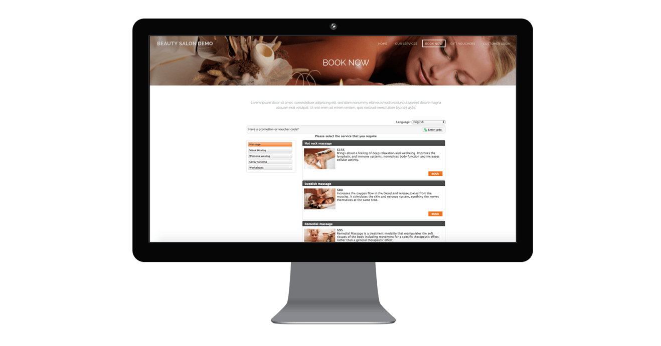 Bookeo review website integration