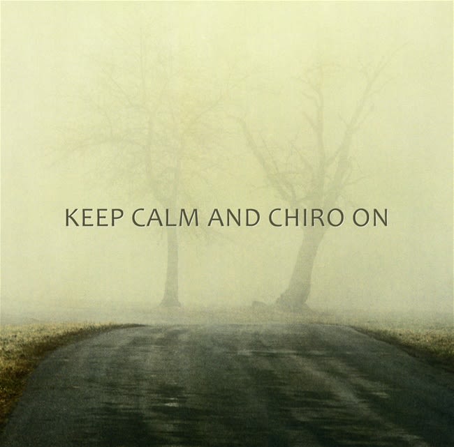 Keep Calm and Chiro on