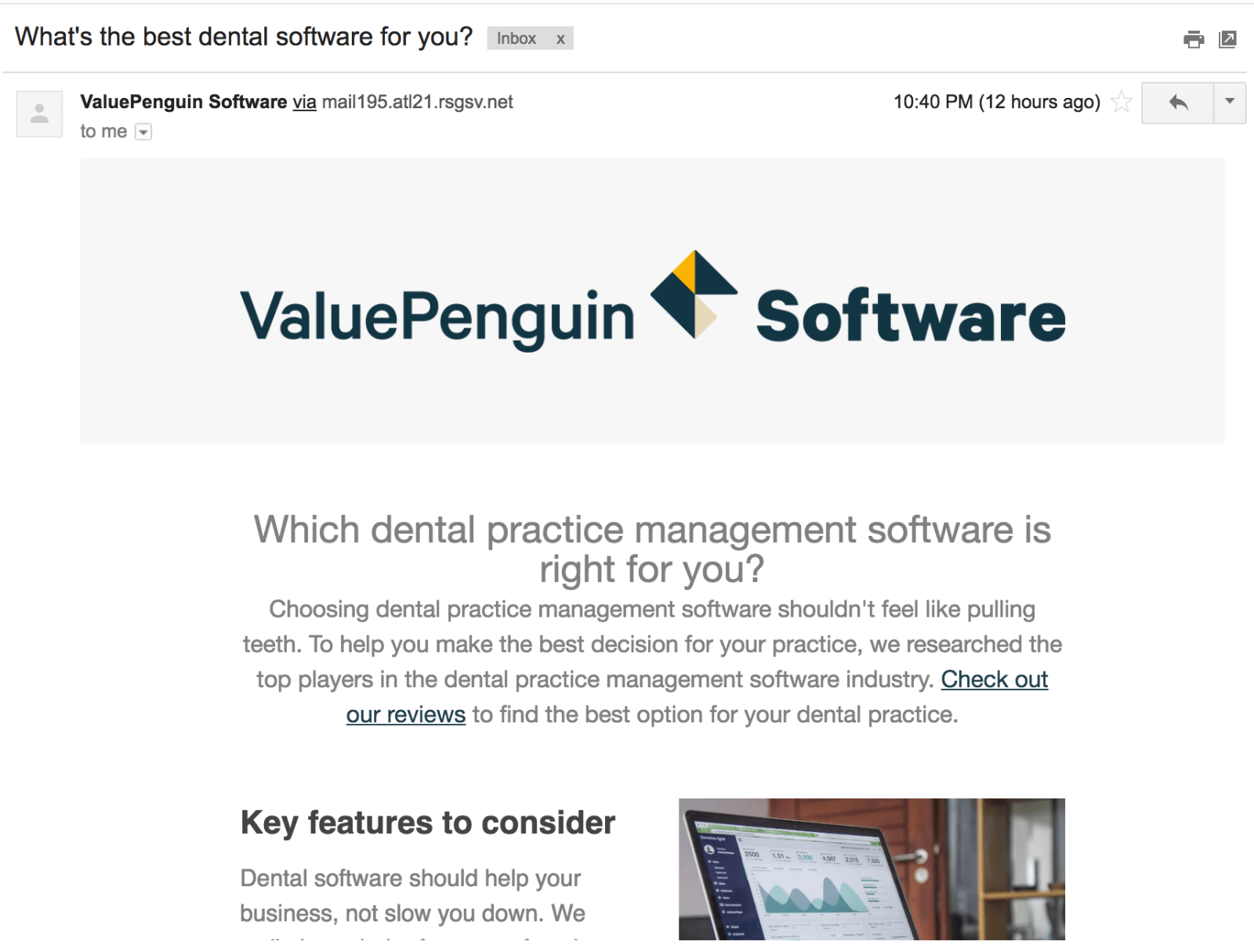 MailChimp Example Newsletter