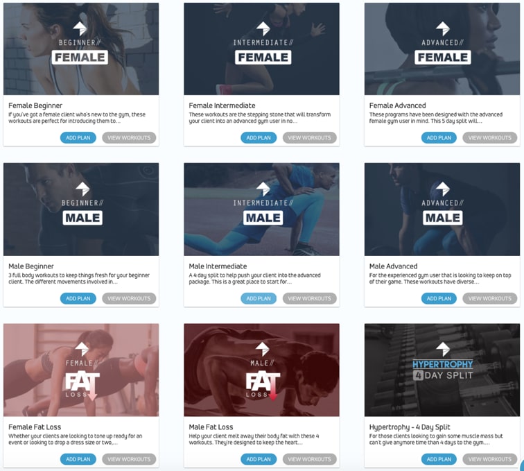 My PT Hub review workout plans