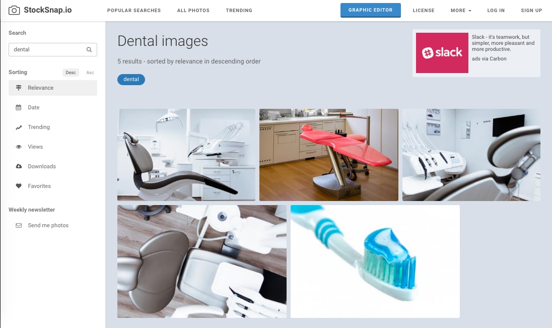 StockSnap dental stock images