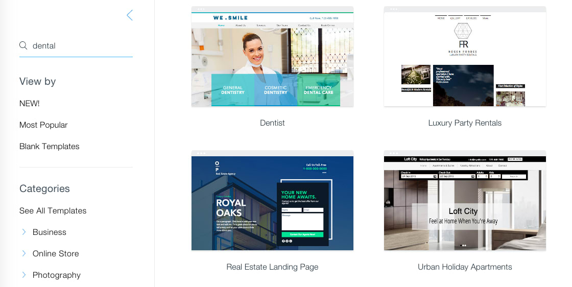 wix drag and drop editor choice